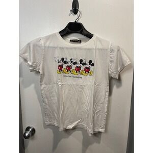 Mickey Mouse "You Can't Clone Me"‎ T-Shirt Youth L